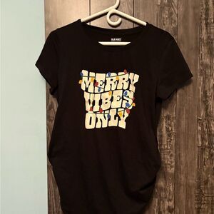 💥Buy 2 Get 1 Free💥 Old Navy Black Maternity Tee